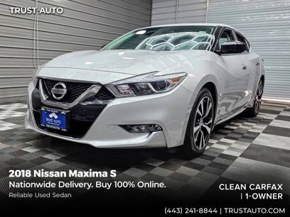 Used 2018 Nissan Maxima 3.5 S