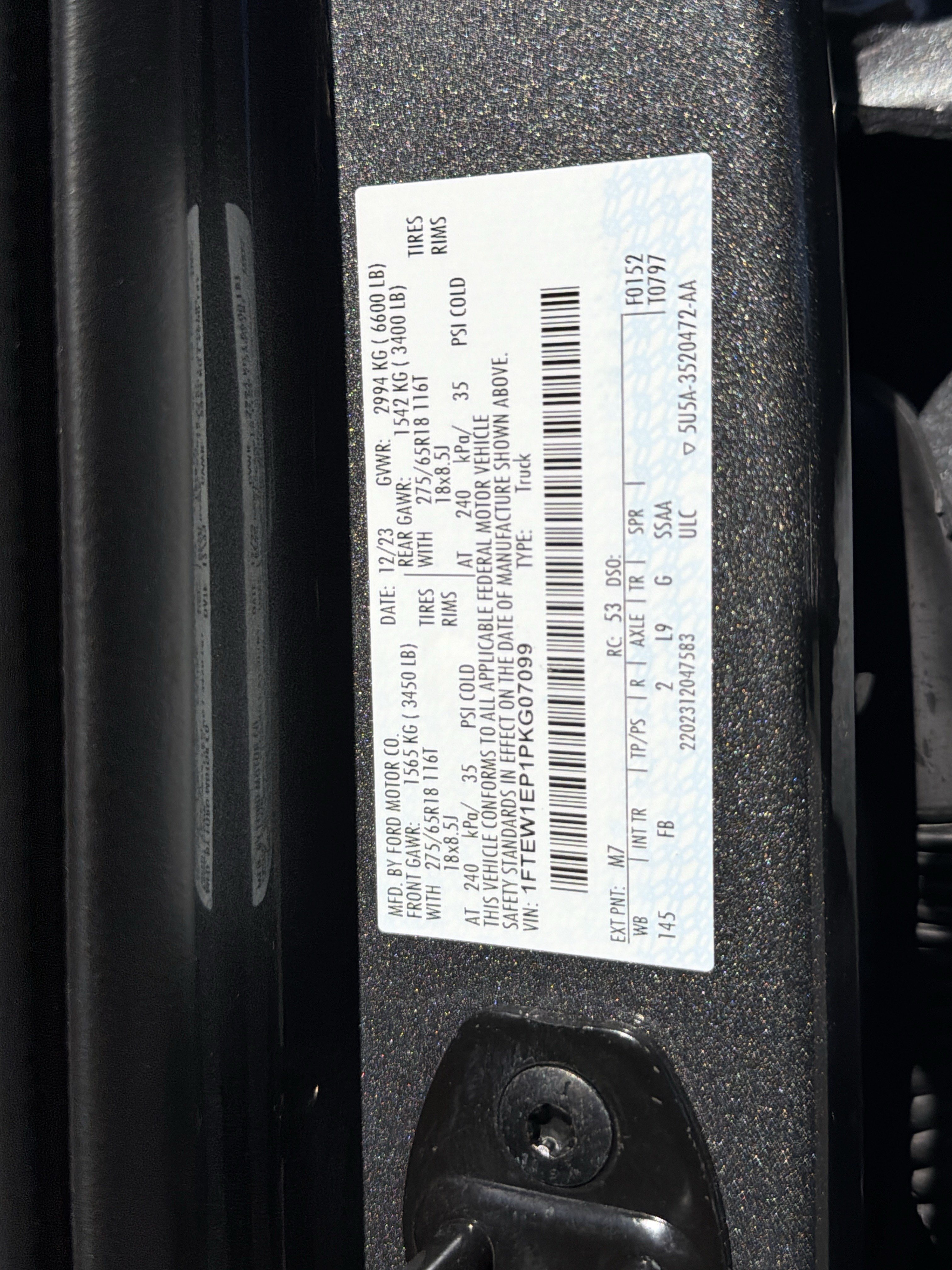Used 2023 Ford F150 XLT w/ Equipment Group 302A High AWD/4WD image 31