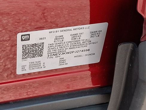 Certified 2023 Chevrolet Traverse RS AWD/4WD image 29