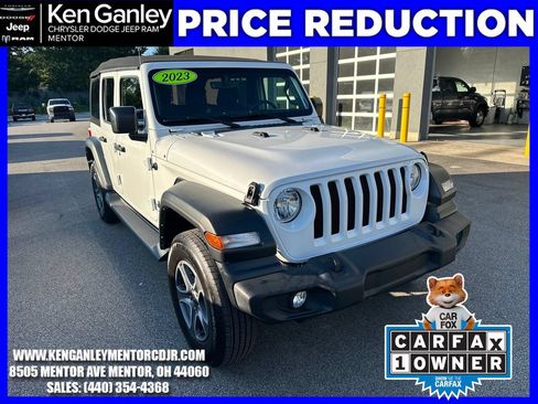 Used 2023 Jeep Wrangler Unlimited Sport AWD/4WD image 1