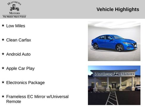 Used 2020 Nissan Sentra SV w/ Electronics Package image 14