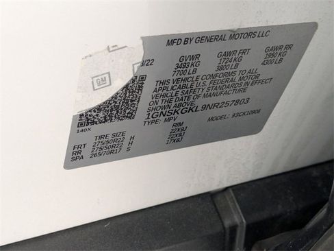 Certified 2022 Chevrolet Suburban High Country w/ Max Trailering Package image 38