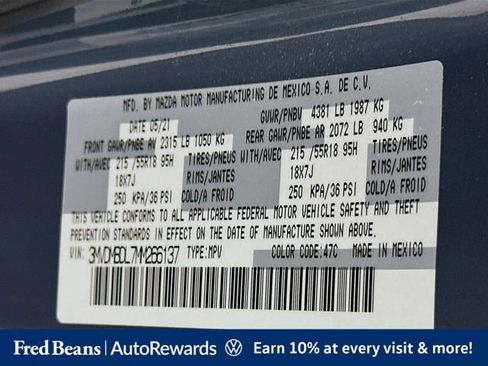 Used 2021 MAZDA CX-30 AWD 2.5 S w/ Premium Package image 34