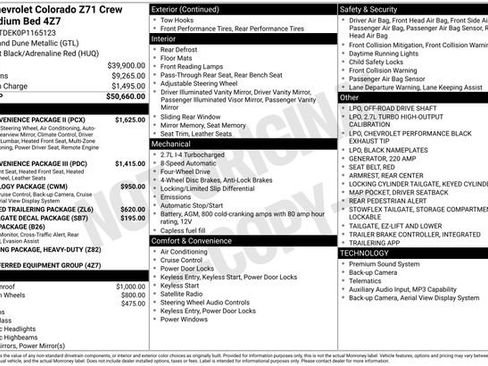 Used 2023 Chevrolet Colorado Z71 w/ Z71 Convenience Package 2 image 5