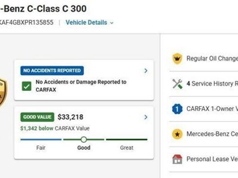 Certified 2023 Mercedes-Benz C 300 Sedan image 3