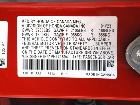 Used 2023 Honda Civic Si image 30