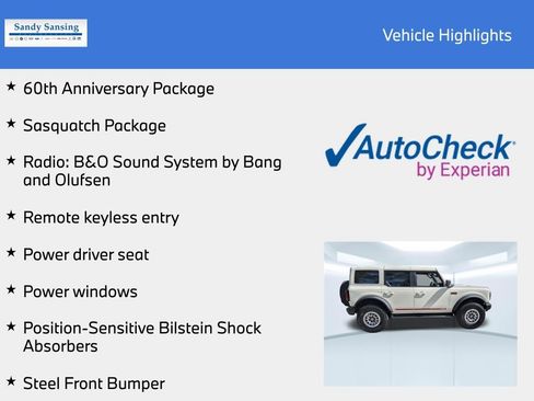 New 2026 Ford Bronco Outer Banks AWD/4WD image 8