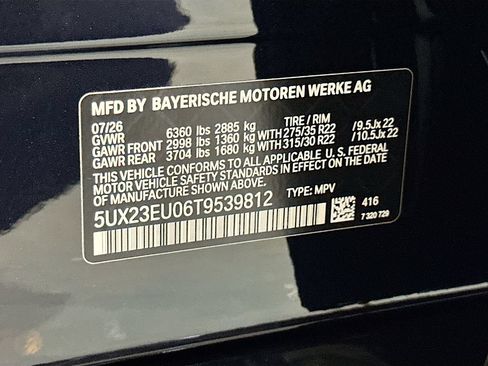 New 2026 BMW X5 xDrive40i w/ M Sport Package AWD/4WD image 33