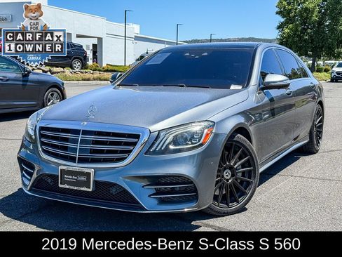 Used 2019 Mercedes-Benz S 560 Sedan image 1