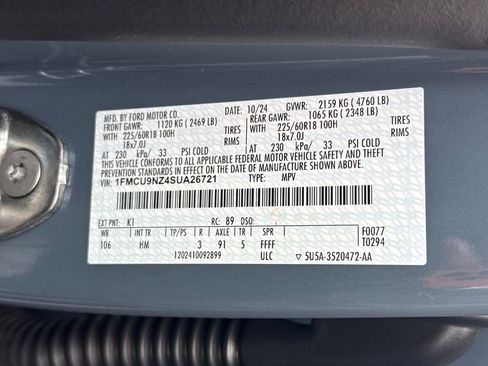 Used 2025 Ford Escape ST-Line Elite image 31