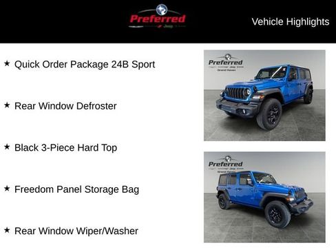 New 2025 Jeep Wrangler Sport image 11