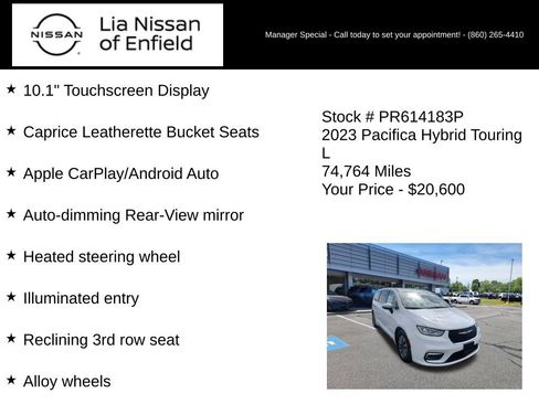 Used 2023 Chrysler Pacifica Touring-L FWD image 20