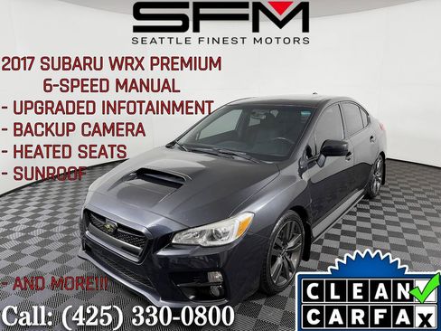 Used 2017 Subaru WRX Premium AWD/4WD image 1