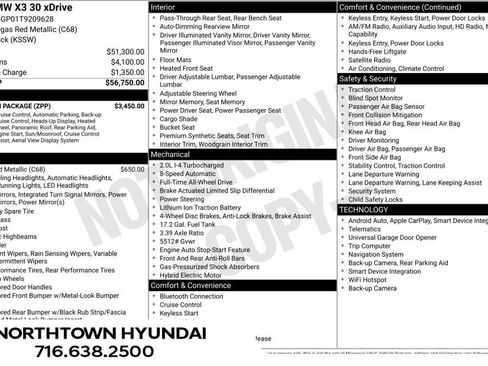 Used 2026 BMW X3 xDrive30i AWD/4WD image 8