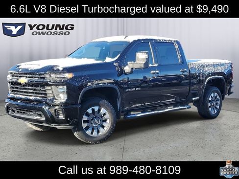 Certified 2024 Chevrolet Silverado 2500 Custom w/ Custom Value Package image 1