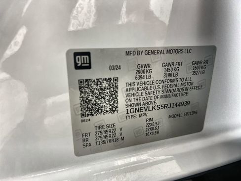 Certified 2024 Chevrolet Traverse RS AWD/4WD image 36