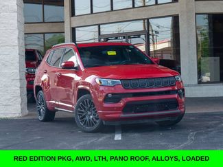 Used 2022 Jeep Compass Limited w/ (RED) Package AWD/4WD video 1