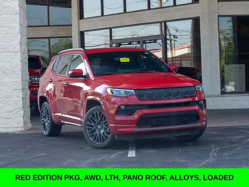 Used 2022 Jeep Compass Limited w/ (RED) Package AWD/4WD image 1