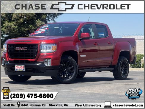 Used 2021 GMC Canyon Elevation w/ Trailering Package RWD image 1