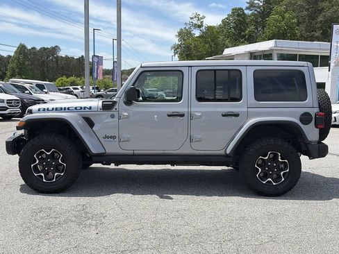 Used 2021 Jeep Wrangler Unlimited Rubicon 4xe w/ Steel Bumper Group AWD/4WD image 2