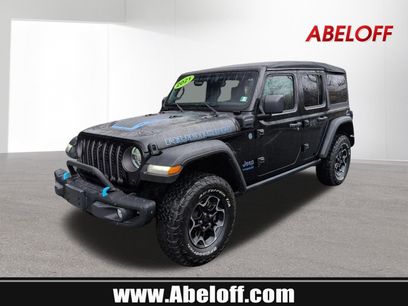 Used 2021 Jeep Wrangler Unlimited Rubicon 4xe w/ Steel Bumper Group