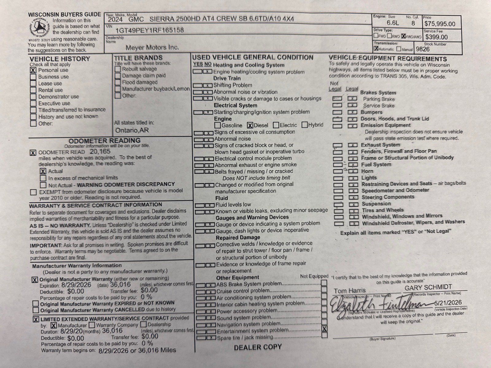 Certified 2024 GMC Sierra 2500 AT4 w/ AT4 Preferred Package AWD/4WD image 32