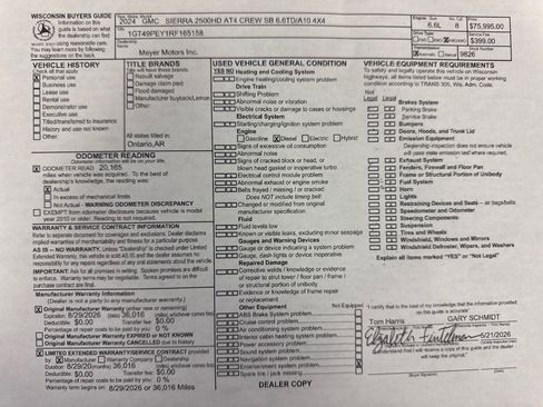 Certified 2024 GMC Sierra 2500 AT4 w/ AT4 Preferred Package AWD/4WD image 32