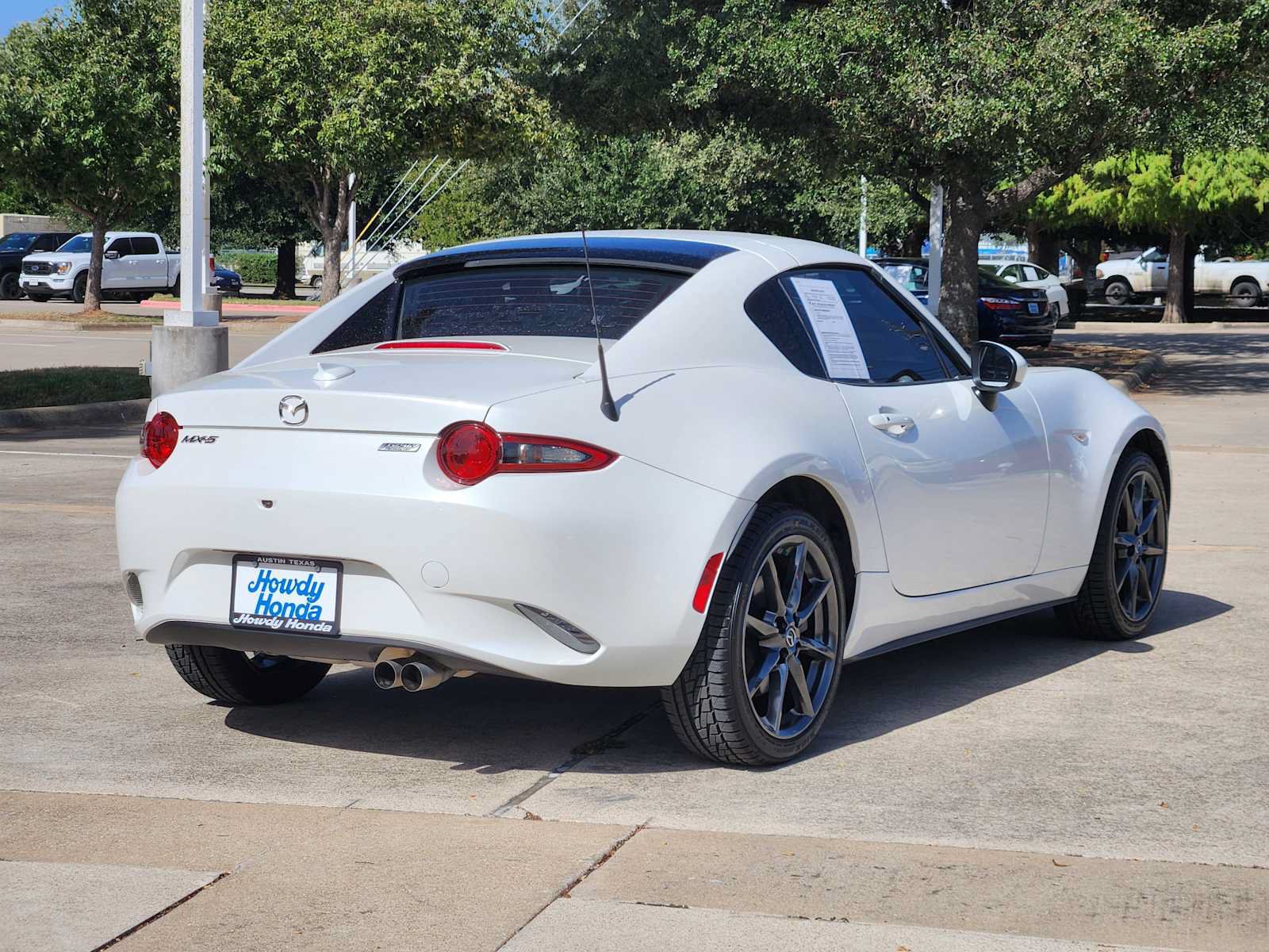 Used 2019 MAZDA MX-5 Miata RF Grand Touring RWD image 8