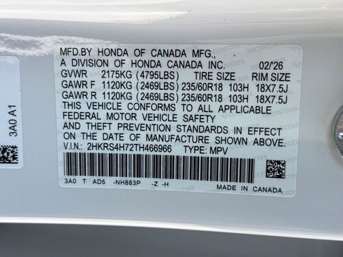 New 2026 Honda CR-V EX-L image 28