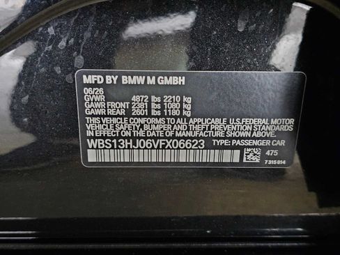 New 2027 BMW M3 w/ M Carbon Exterior Package RWD image 34