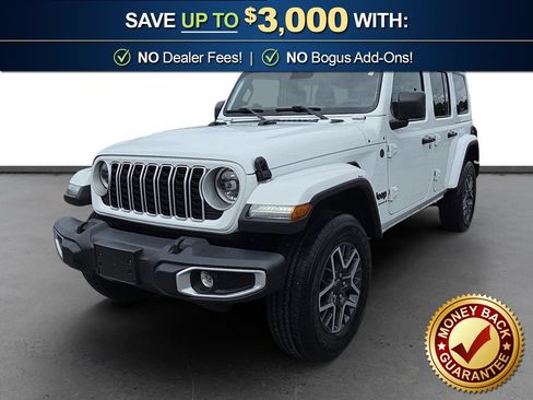 Used 2025 Jeep Wrangler Unlimited Sahara AWD/4WD image 1