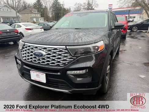 Used 2020 Ford Explorer Platinum w/ Premium Technology Package AWD/4WD image 3
