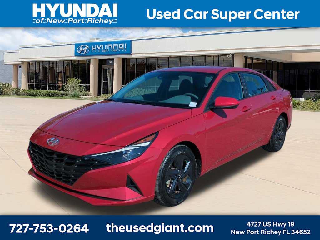 Used 2022 Hyundai Elantra Blue w/ Cargo Package FWD image 1