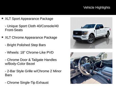 Certified 2023 Ford F150 XLT w/ Equipment Group 302A High AWD/4WD image 21