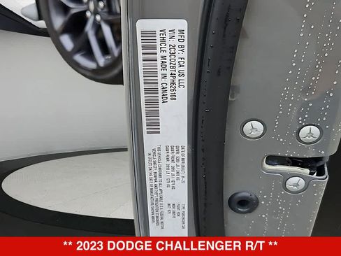 Used 2023 Dodge Challenger R/T w/ Blacktop Package RWD image 35