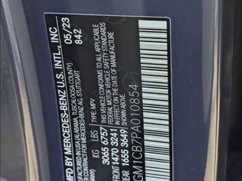 Certified 2023 Mercedes-Benz EQE 350+ 4MATIC SUV image 25