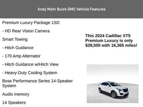 Used 2024 Cadillac XT5 Premium Luxury AWD/4WD image 12