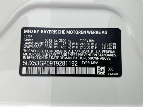 New 2026 BMW X3 xDrive30 w/ Convenience Package image 37