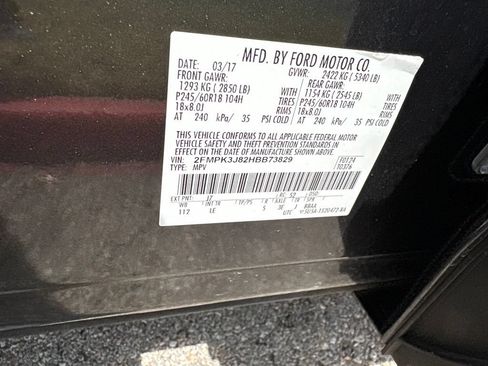 Used 2017 Ford Edge SEL w/ Equipment Group 201A FWD image 19