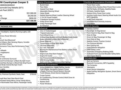 Used 2022 MINI Cooper Countryman S FWD image 35