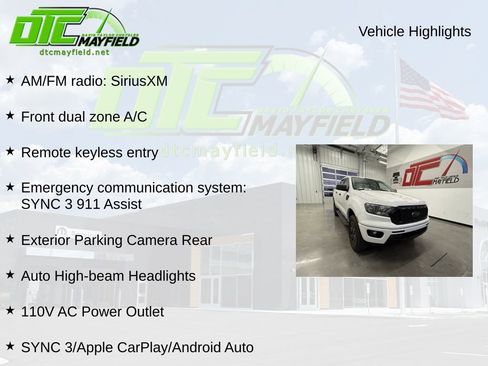 Used 2021 Ford Ranger XLT w/ Equipment Group 301A Mid image 6