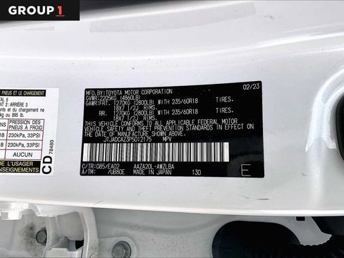 Used 2023 Lexus NX 250 FWD w/ Towing Package (2000 Lbs) image 34