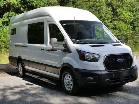 Used 2024 Ford Transit 350 148 High Roof Extended AWD w/ Exterior Upgrade Package image 4