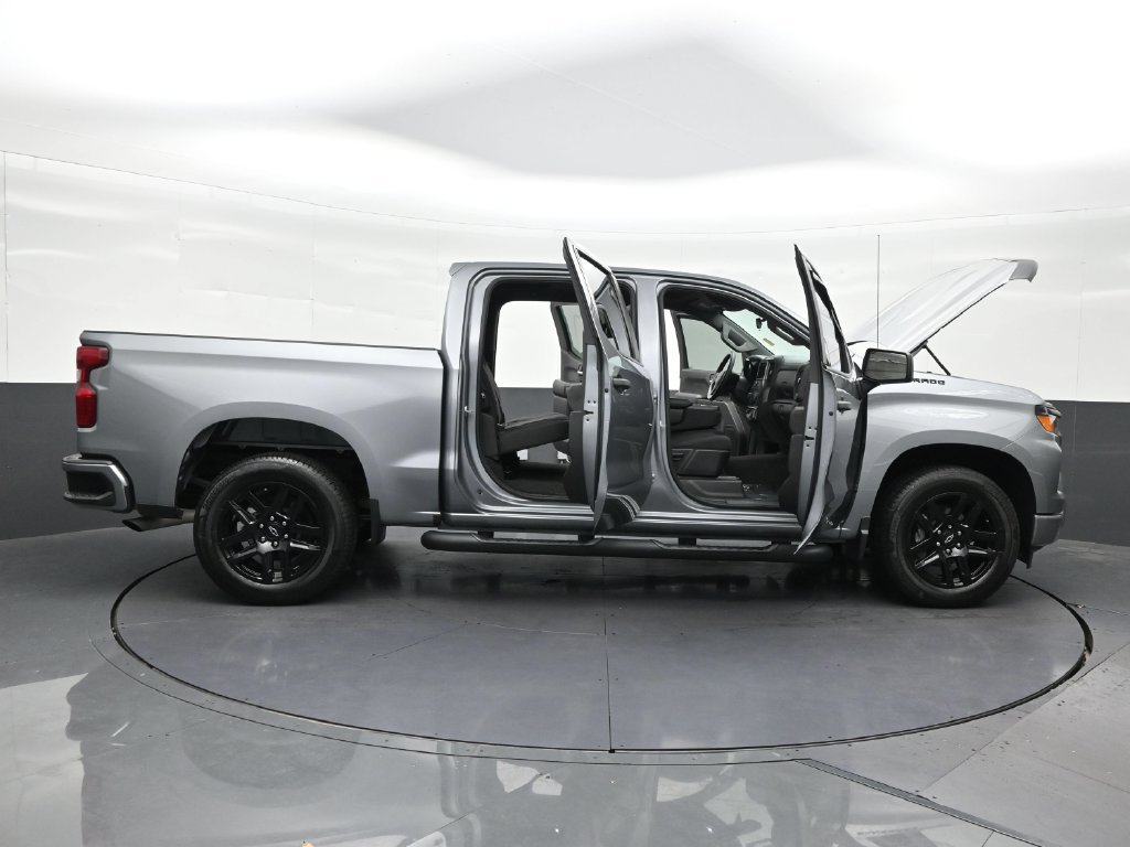 Used 2024 Chevrolet Silverado 1500 Custom w/ Turbomax Blackout Package RWD image 41