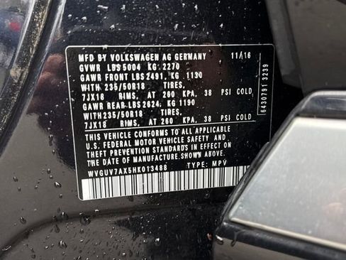 Used 2017 Volkswagen Tiguan Sport image 16