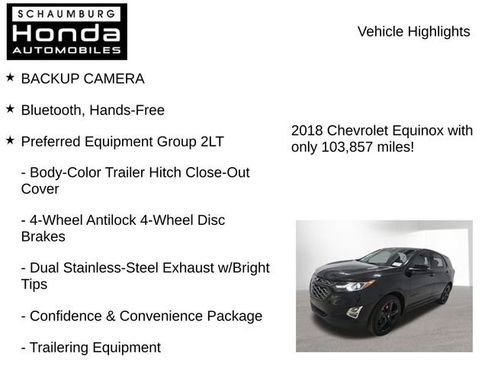 Used 2018 Chevrolet Equinox LT w/ Redline Edition AWD/4WD image 7