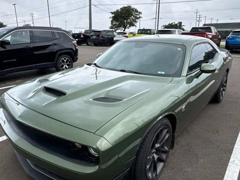 Certified 2021 Dodge Challenger R/T Scat Pack w/ Scat Pack Stripe RWD image 2