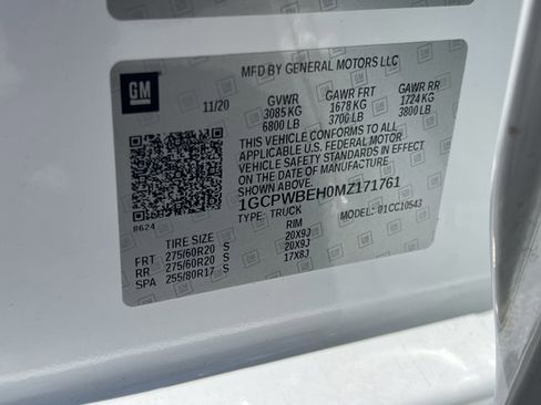 Used 2021 Chevrolet Silverado 1500 Custom image 27