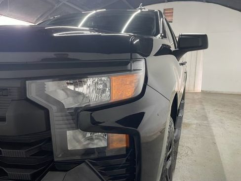 Used 2025 Chevrolet Silverado 1500 Custom w/ Turbomax Blackout Package RWD image 8