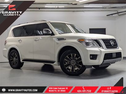 Used 2020 Nissan Armada Platinum w/ Captain's Chairs Package